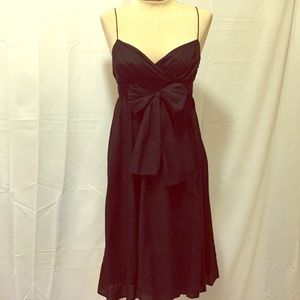 The Limited Black Spaghetti Strap 100%Cotton Dress